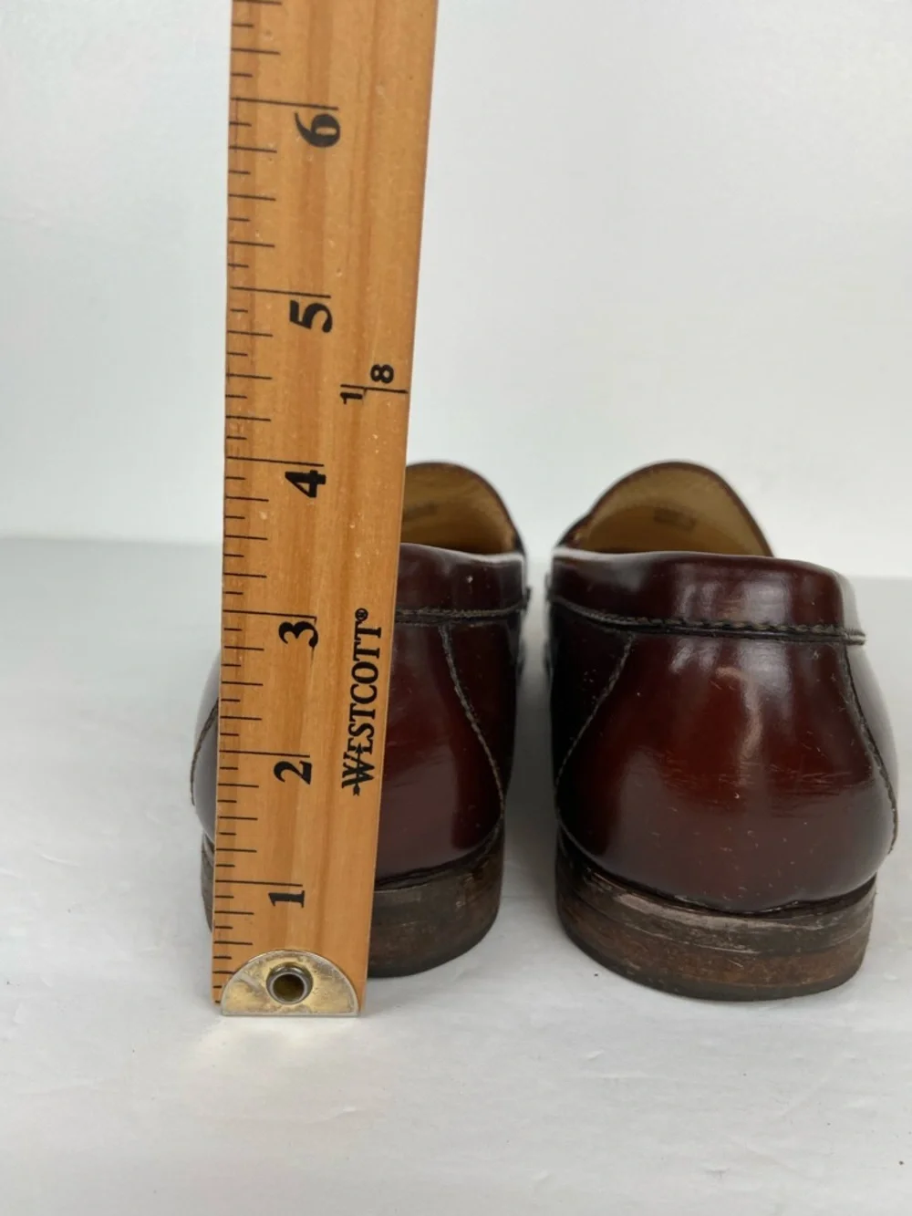 Cole Haan 90s Y2K Men's Tassel Penny Loafers Size 10 D Brown Leather Preppy City